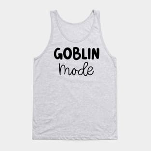 Goblin Mode T Shirt Funny T-Shirt For Teenager Tank Top